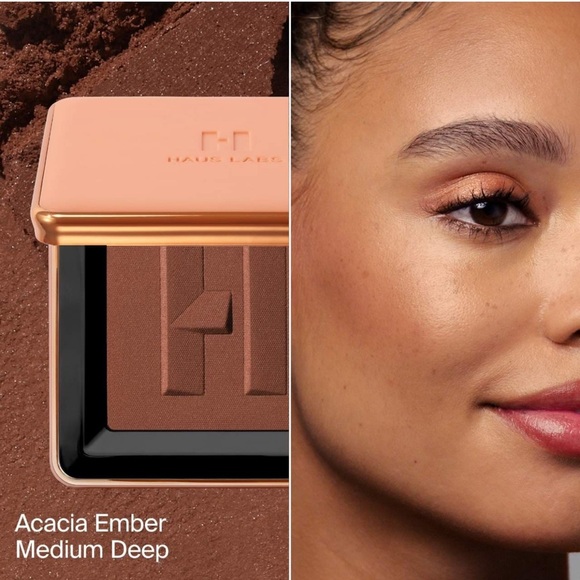 Haus Labs Power Sculpt Velvet Bronzer Medium - Picture 2 of 10